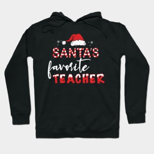 Santa's Favorite Teacher Hoodie